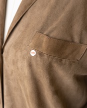 〈Hermès by martin margiela〉Suede jacket