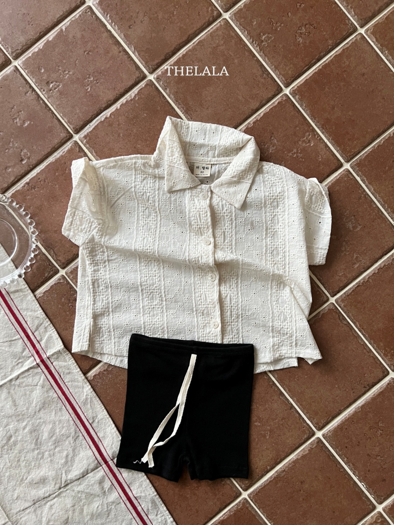 [THELALA] Leggings (5 parts) / [더랄라] 끈레깅스(5부)