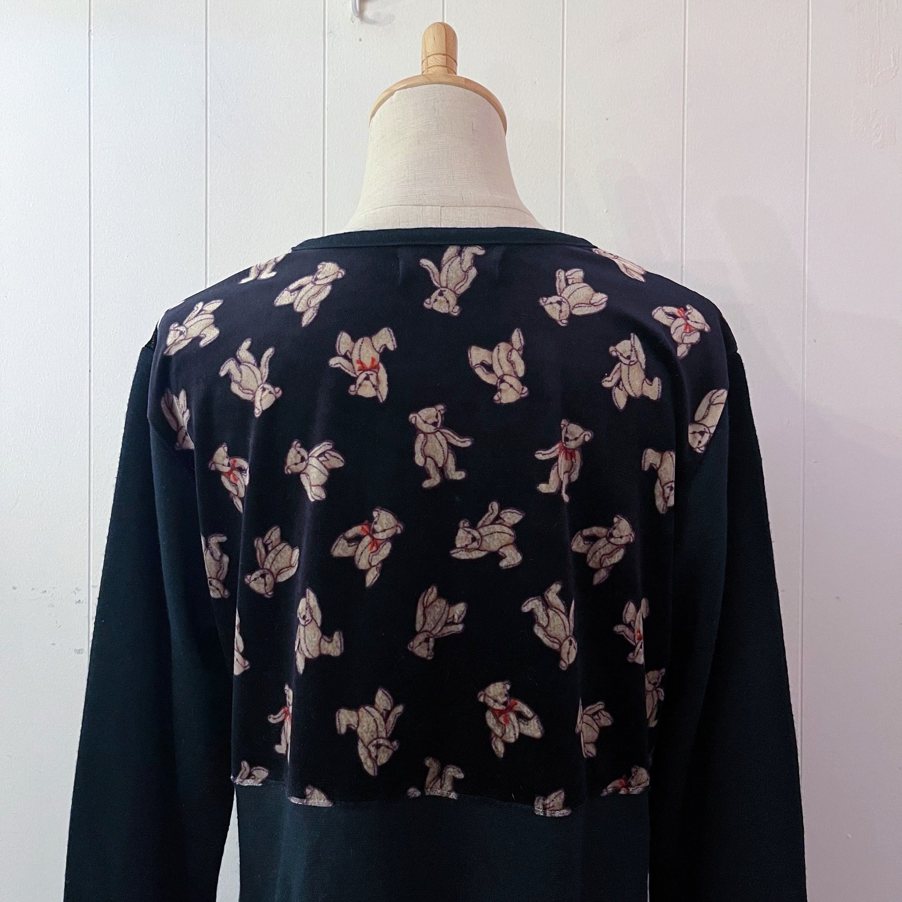 velours bear lale pocket tunic