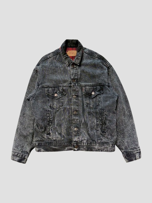 USA製　Levi's 70417-9419 black denim jacket