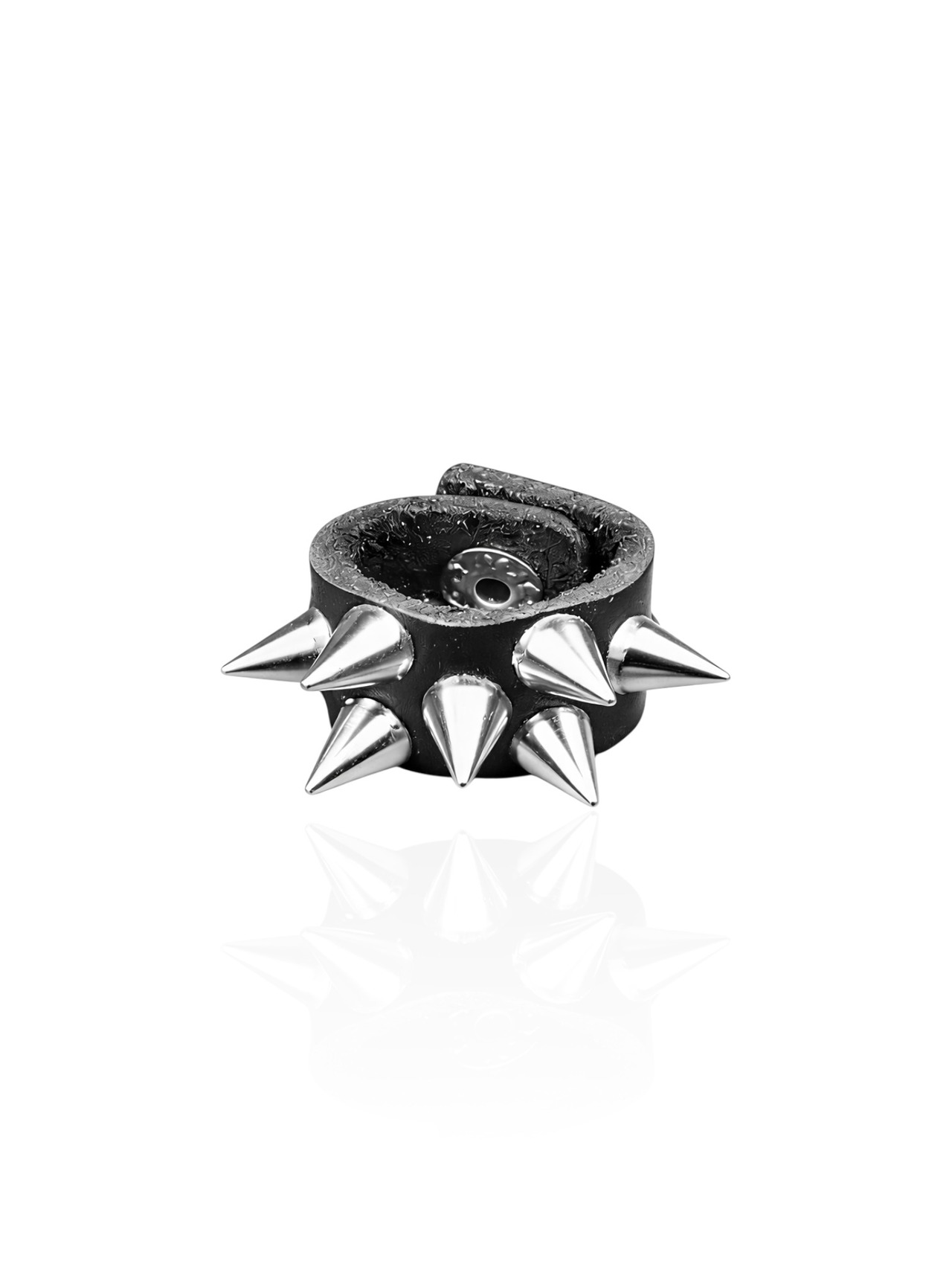【PLANET STUDIO】Seven Studs Leather Ring
