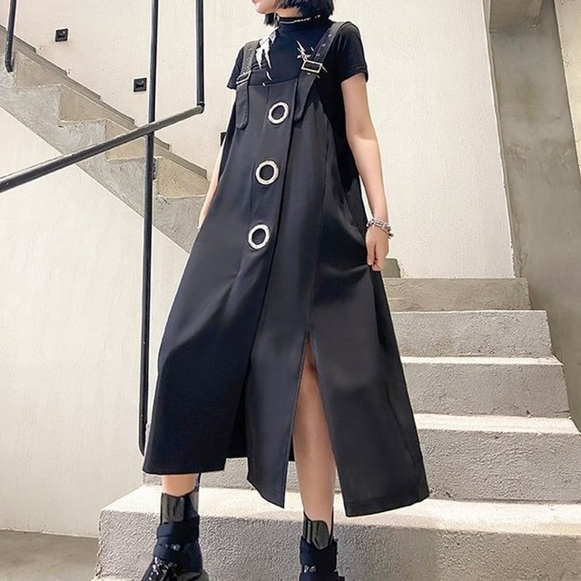 【数量限定・国内発送】サスペンダースカート H0003