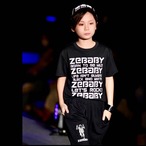 ZEBABY PHRASE BLACK T-SHIRT (税込み）