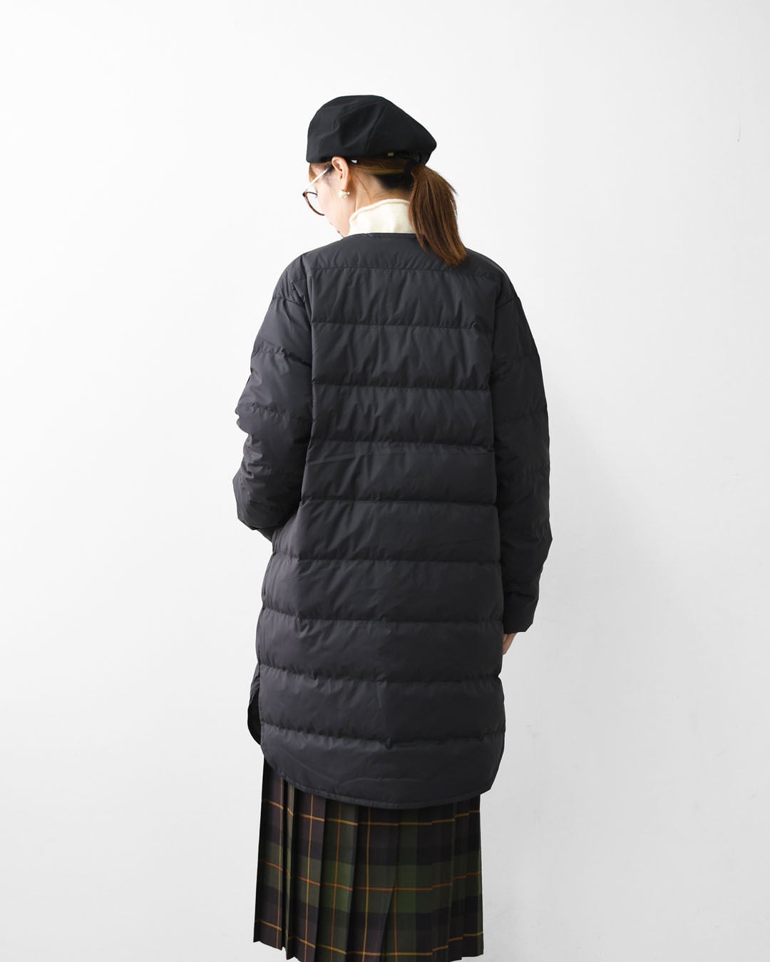ORCIVAL [オーチバル・オーシバル] W ROUND NECK LONG COAT [OR-A0602