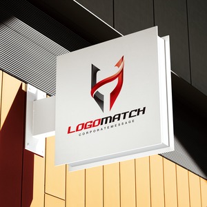 堅固なな盾のHのロゴ