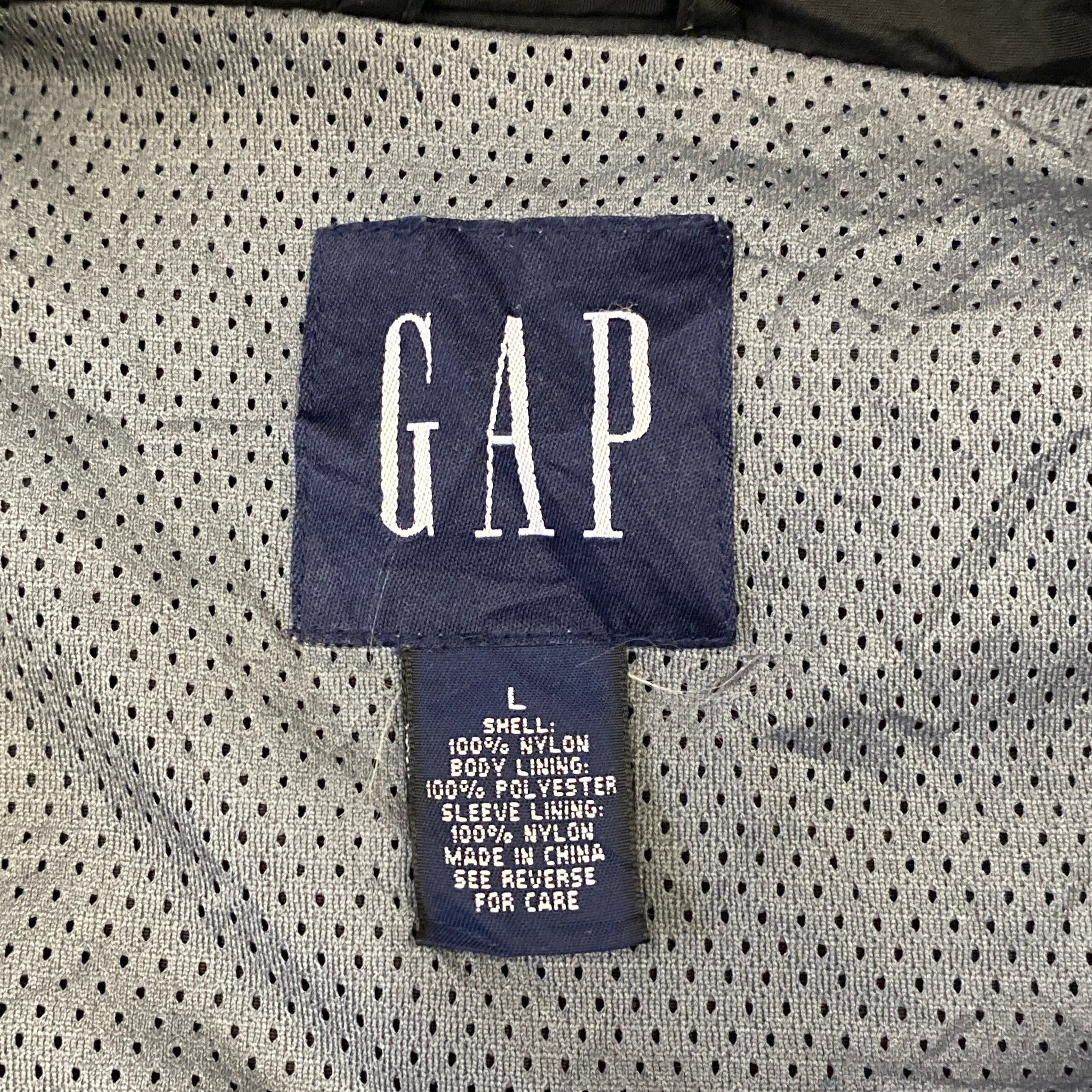 ビッグサイズ 90年代 OLD GAP オールドギャップ フード収納型 