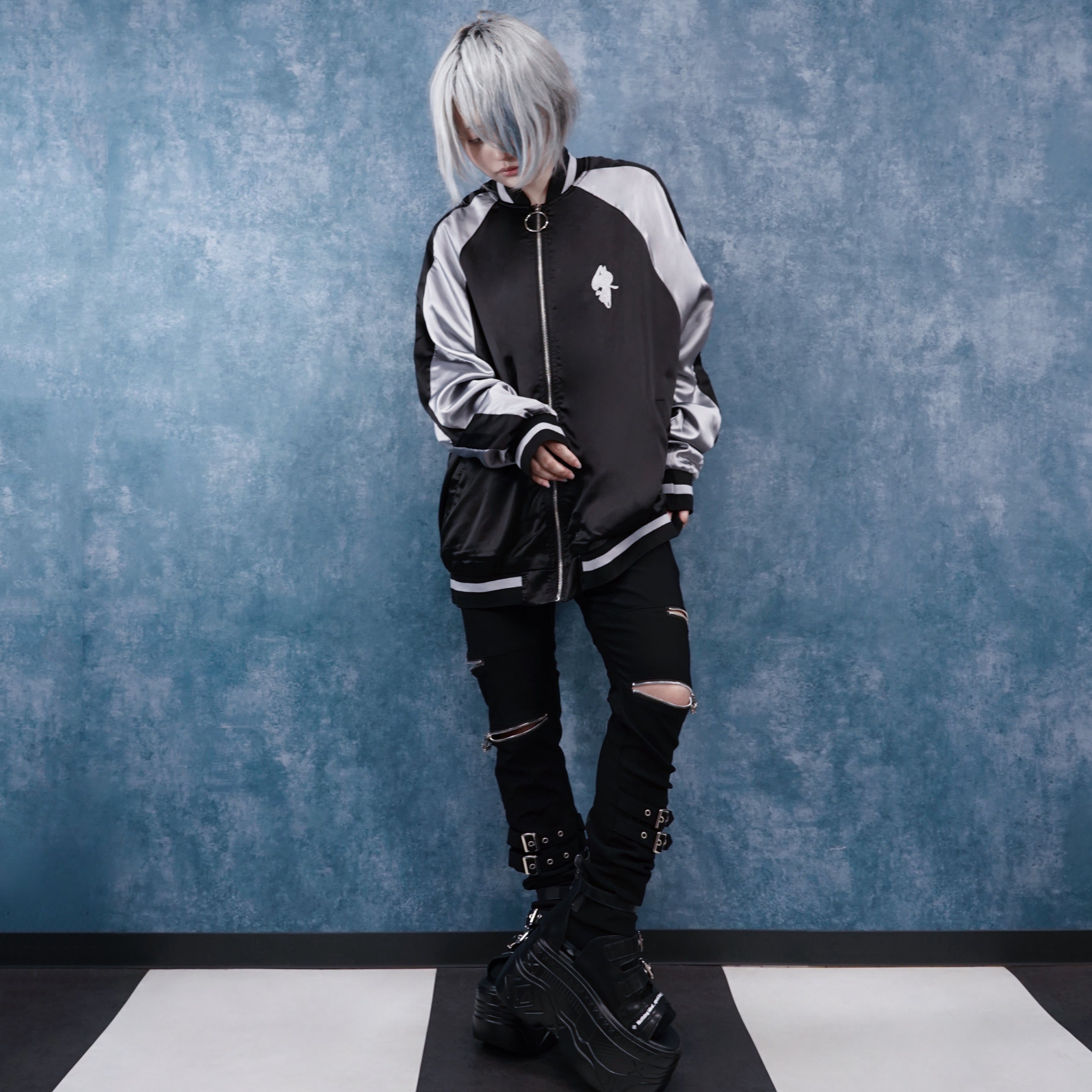 全刺繍DRIPPING EYEスカジャン | NIER CLOTHING