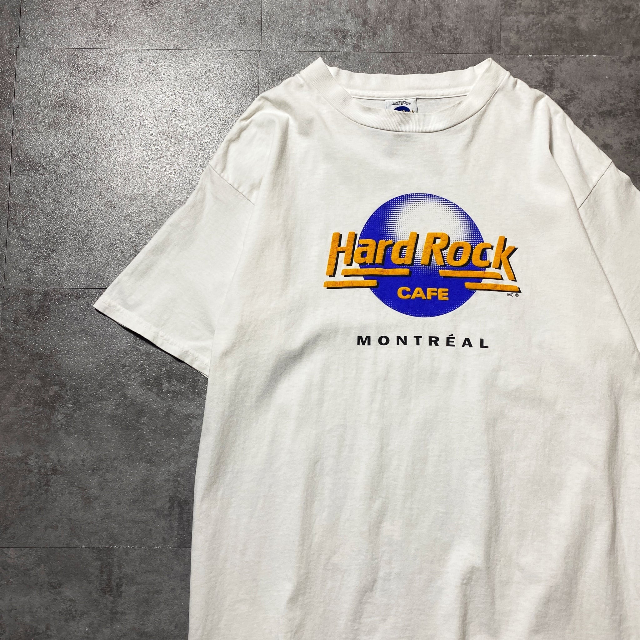 USA製】90's Hard Rock Cafe Montreal ハードロックカフェ