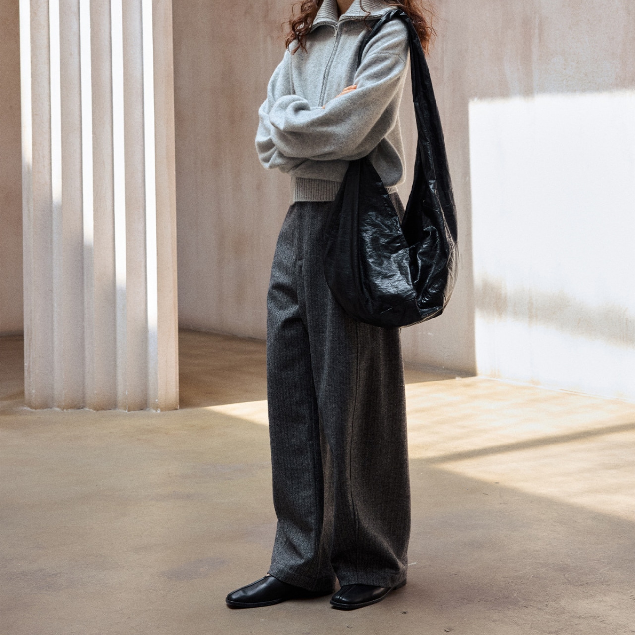 Straight Pants T3675