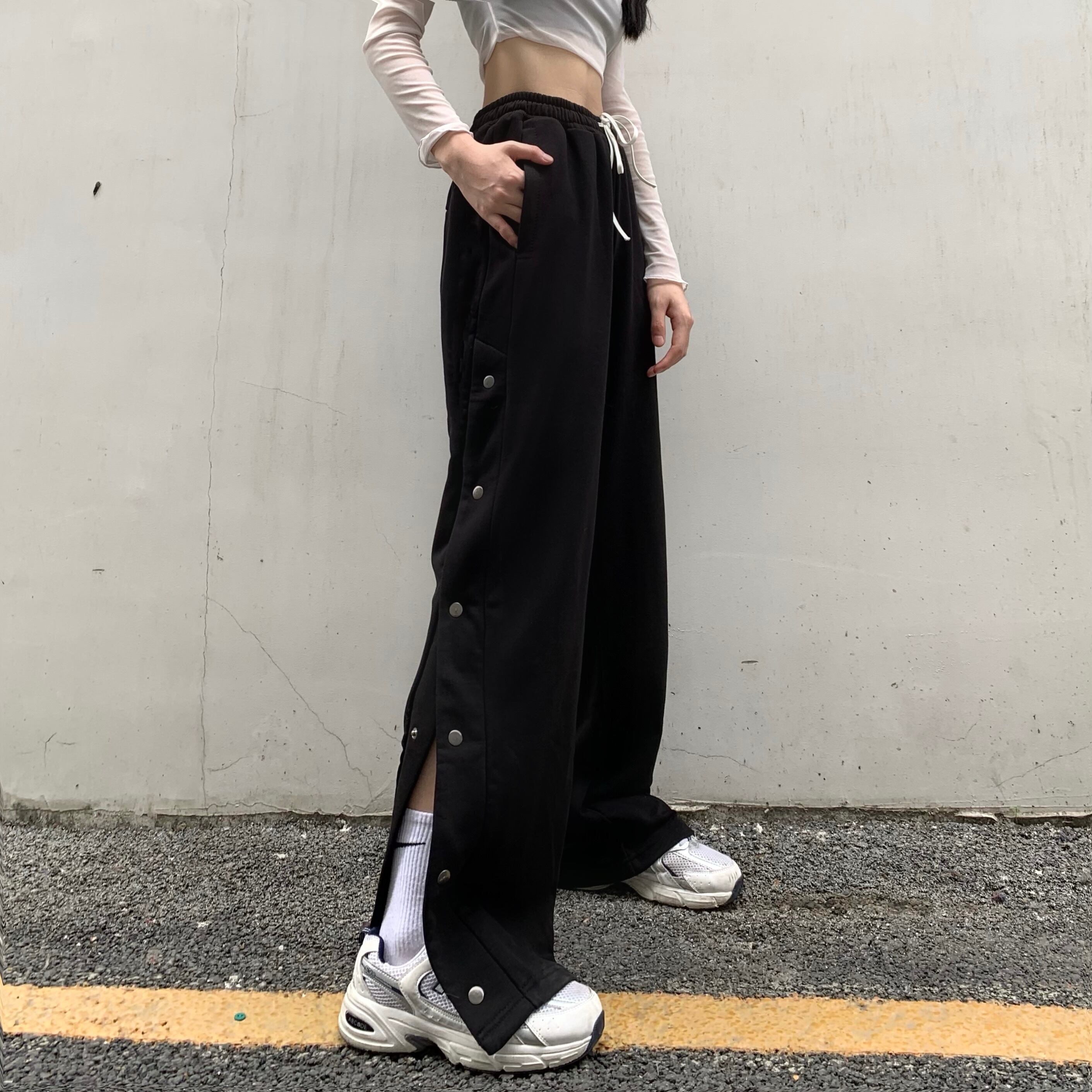 スプリングサマーパンツ スタイルルーズカジュアル ストリート 春物 夏物 ケッペル88620413612