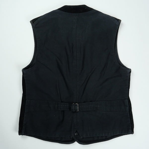 Size【S】 TENDERLOIN テンダーロイン T-MASTERCORD VEST ベスト 黒