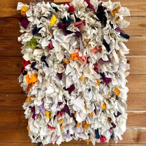 yao "India Bushy Rug L Whitish" 60cm×90cm ラグ②