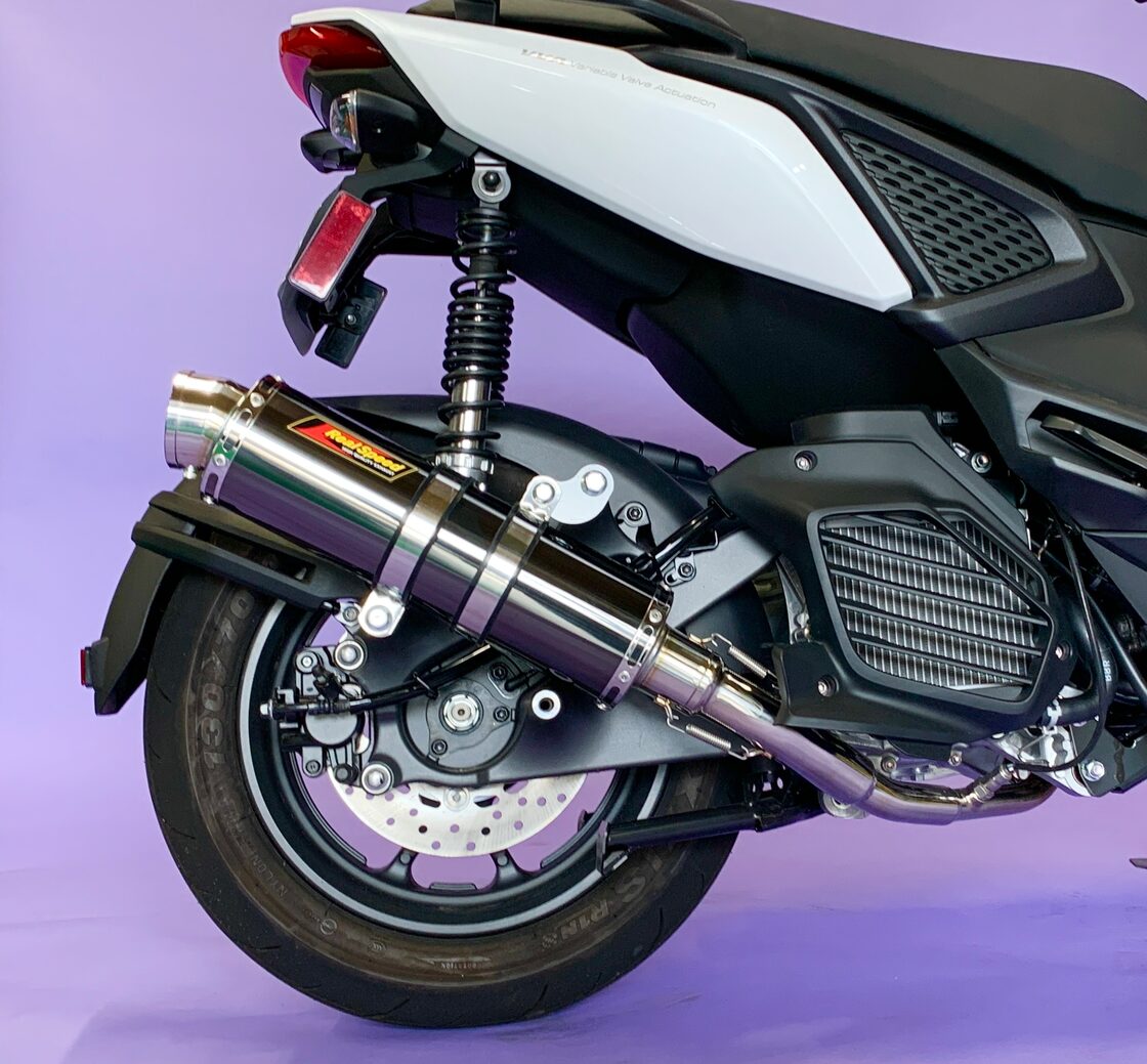 リアルスピード X FORCE ( SG79J ) 大きから セイバー 異形 マフラー