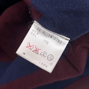Polo by Ralph Lauren ラルフローレン 長袖ラガーシャツ L/ネイビー×ワインレッド系 メンズ インパクト21