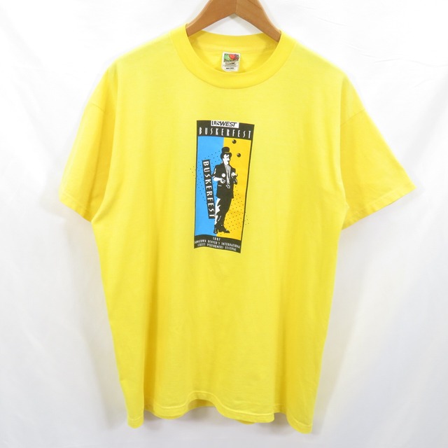 90s BUSKERFEST Tシャツ sizeXL/FRUIT OF THE LOOM 0705