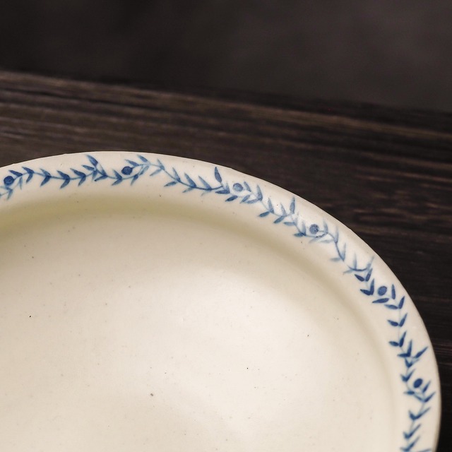 ６寸リム平鉢／ichi（浅鉢・リムボウル・カレー皿）