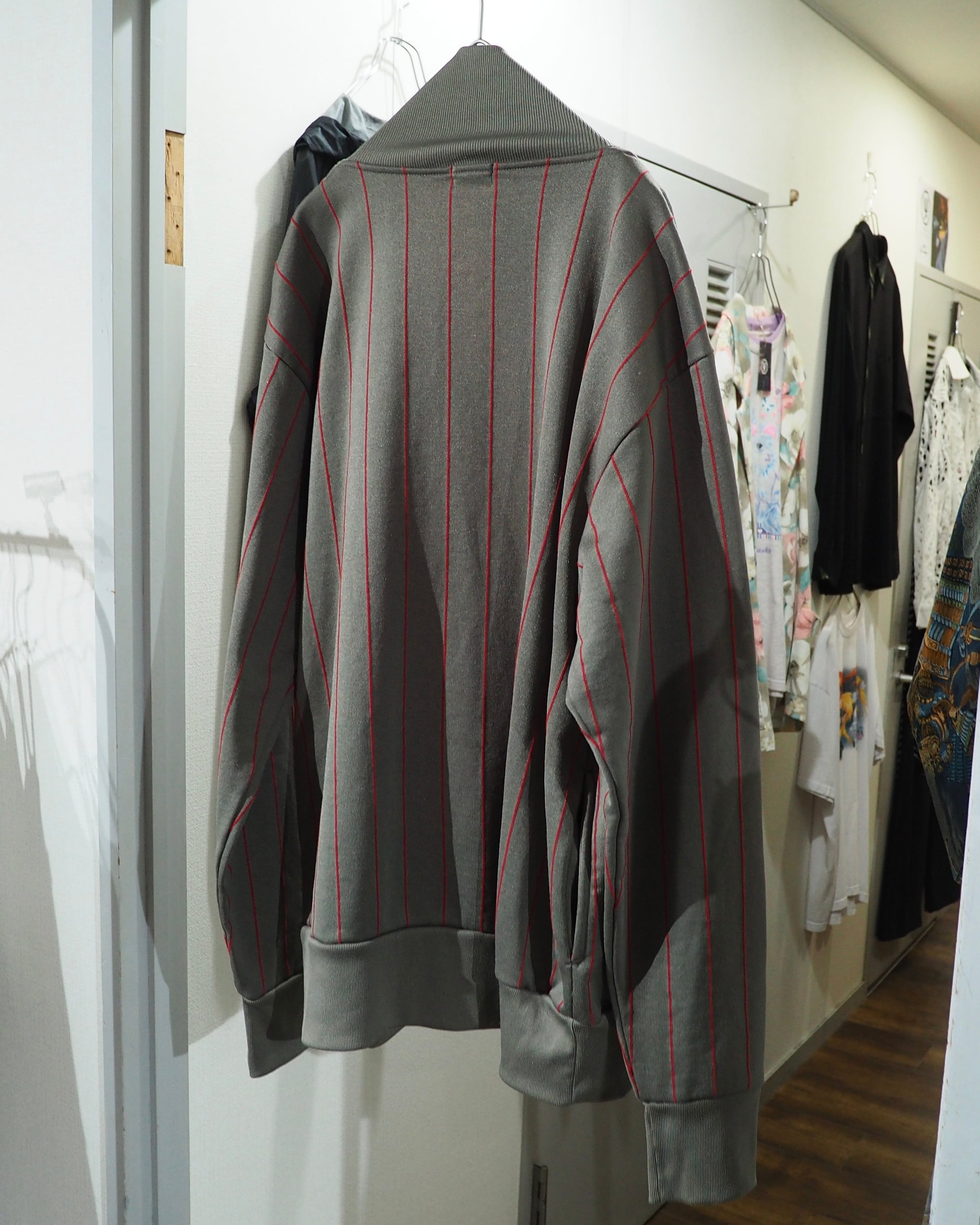 1980 - 90s Flocky Lion × Line Embroidery vintage Track jacket