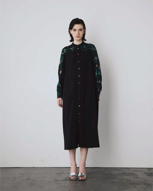 JUNOKAMOTO/tuck one-piece
