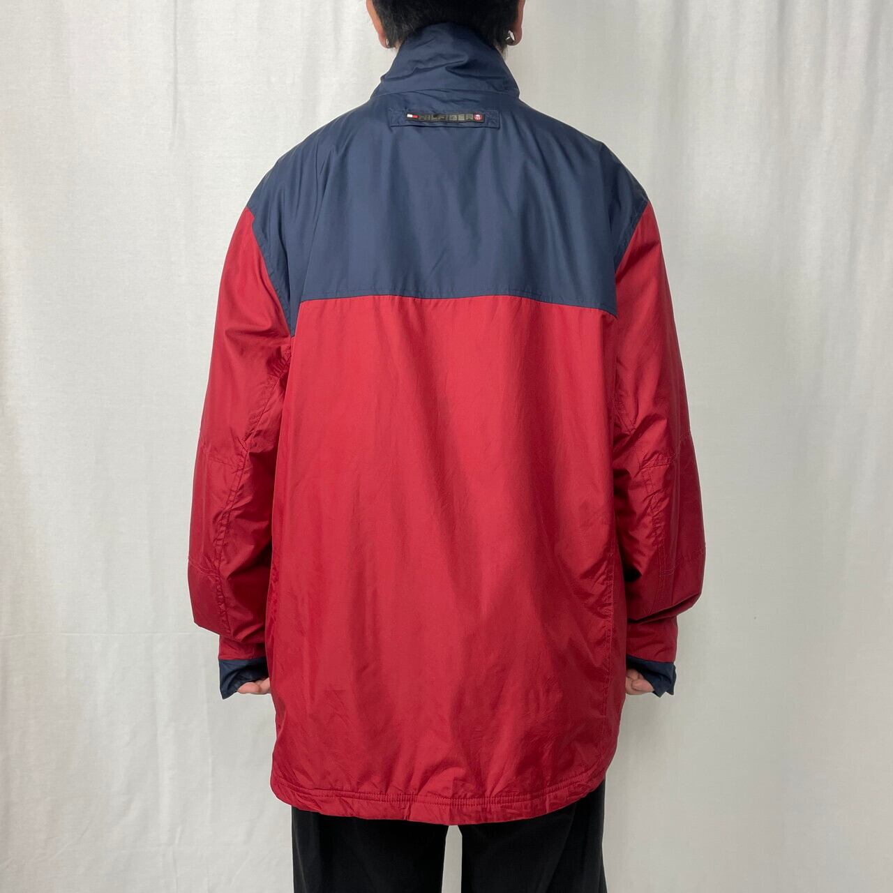 90年代 TOMMY HILFIGER トミーヒルフィガー ハイネック ポリエステル