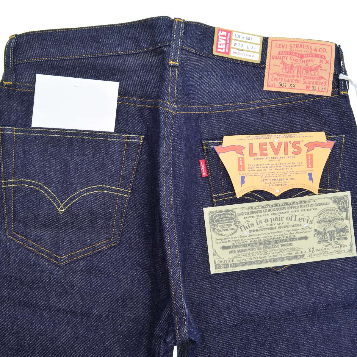 リーバイス501zxxビンテージクロージング 33インチ LVC リーバイス