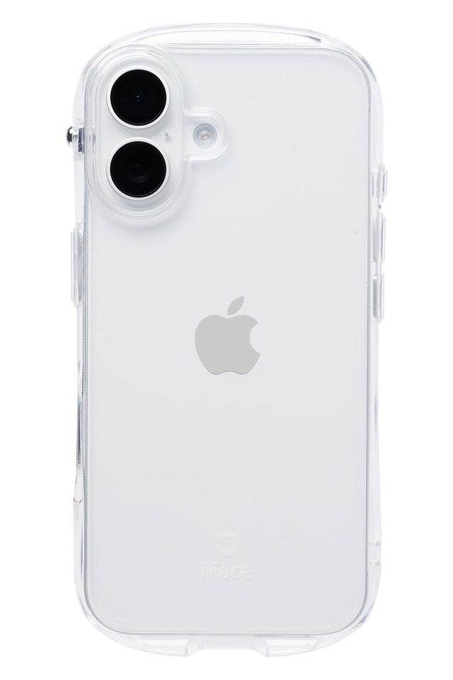 【Amazon.co.jp 限定】iFace Look in Clear iPhone 16 対応 ケース (クリア)【エコPKG】