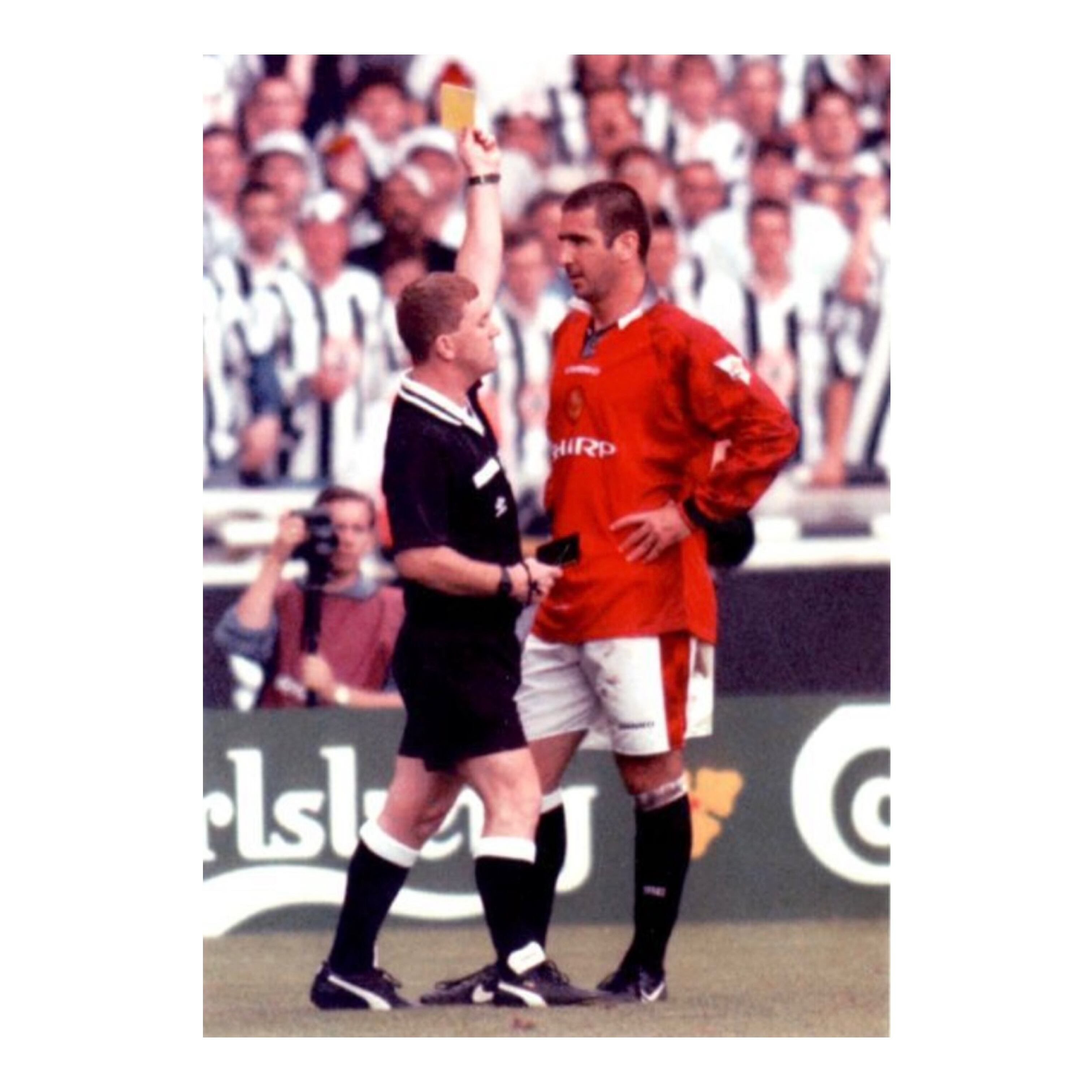 1997 NIKE ERIC CANTONA graphic message tee | MARKET