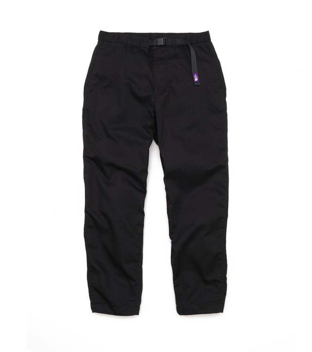 THE NORTH FACE PURPLE LABEL Stretch Twill Wide Tapered Pants NT5052N K(Black)