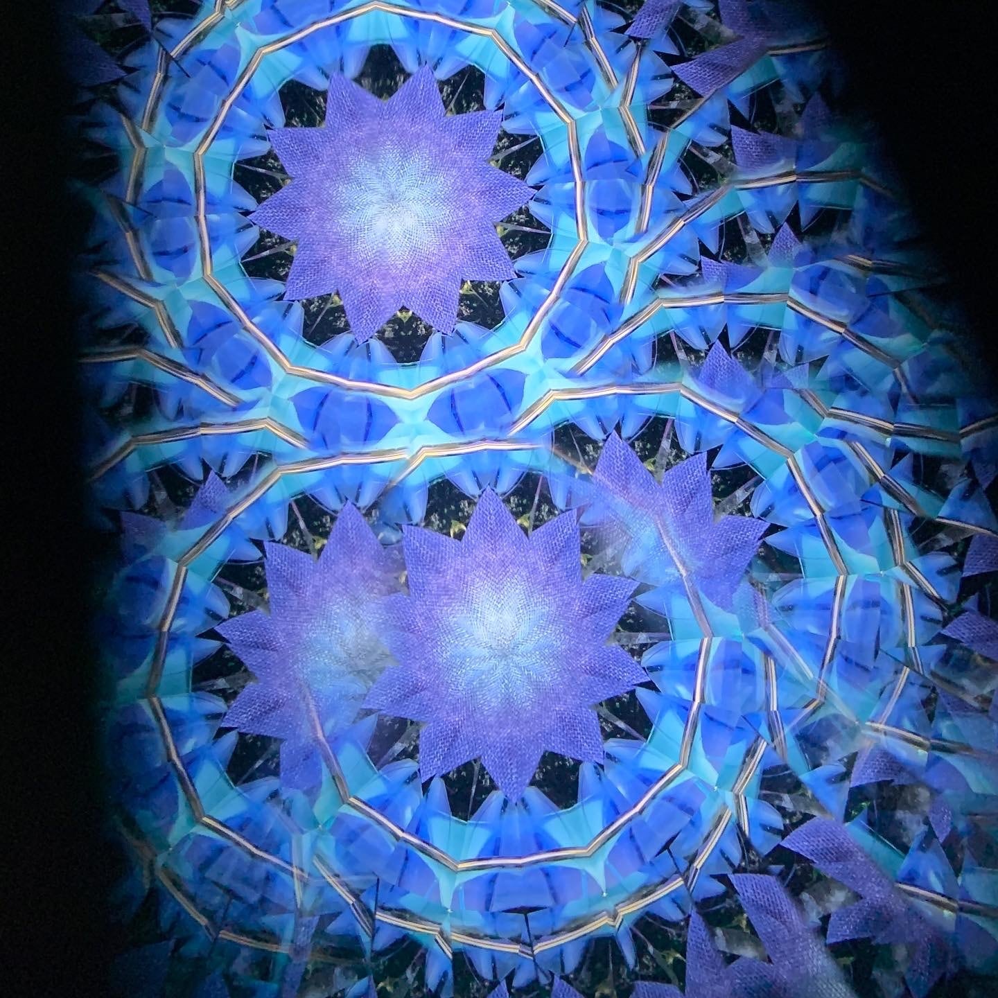 季節の幻想万華鏡 「水無月の紫陽花」 | K-glass/kaleidoscope万華鏡