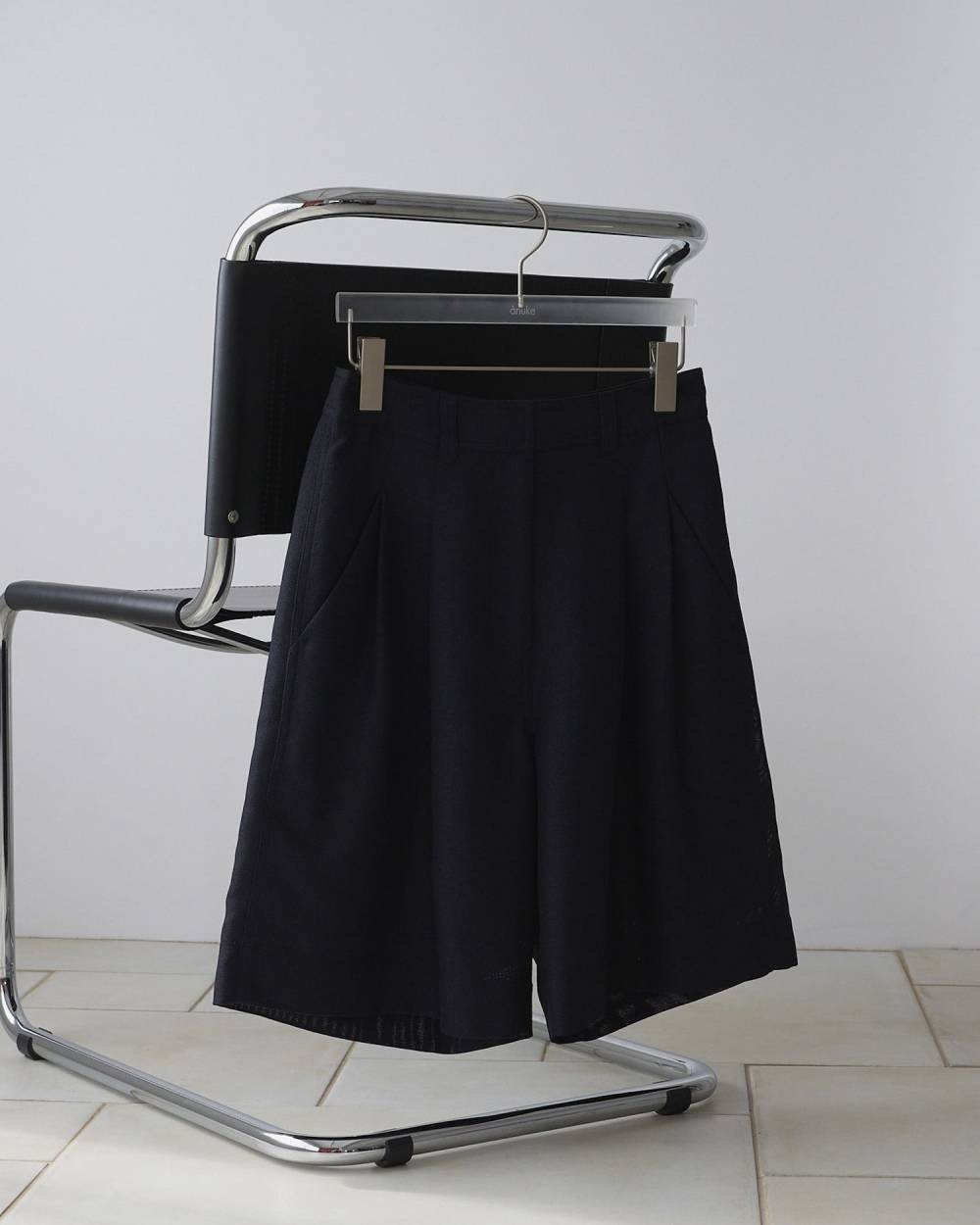 anuke(アンヌーク) Tuck Half Pants | サウスオレンジ｜メンズ