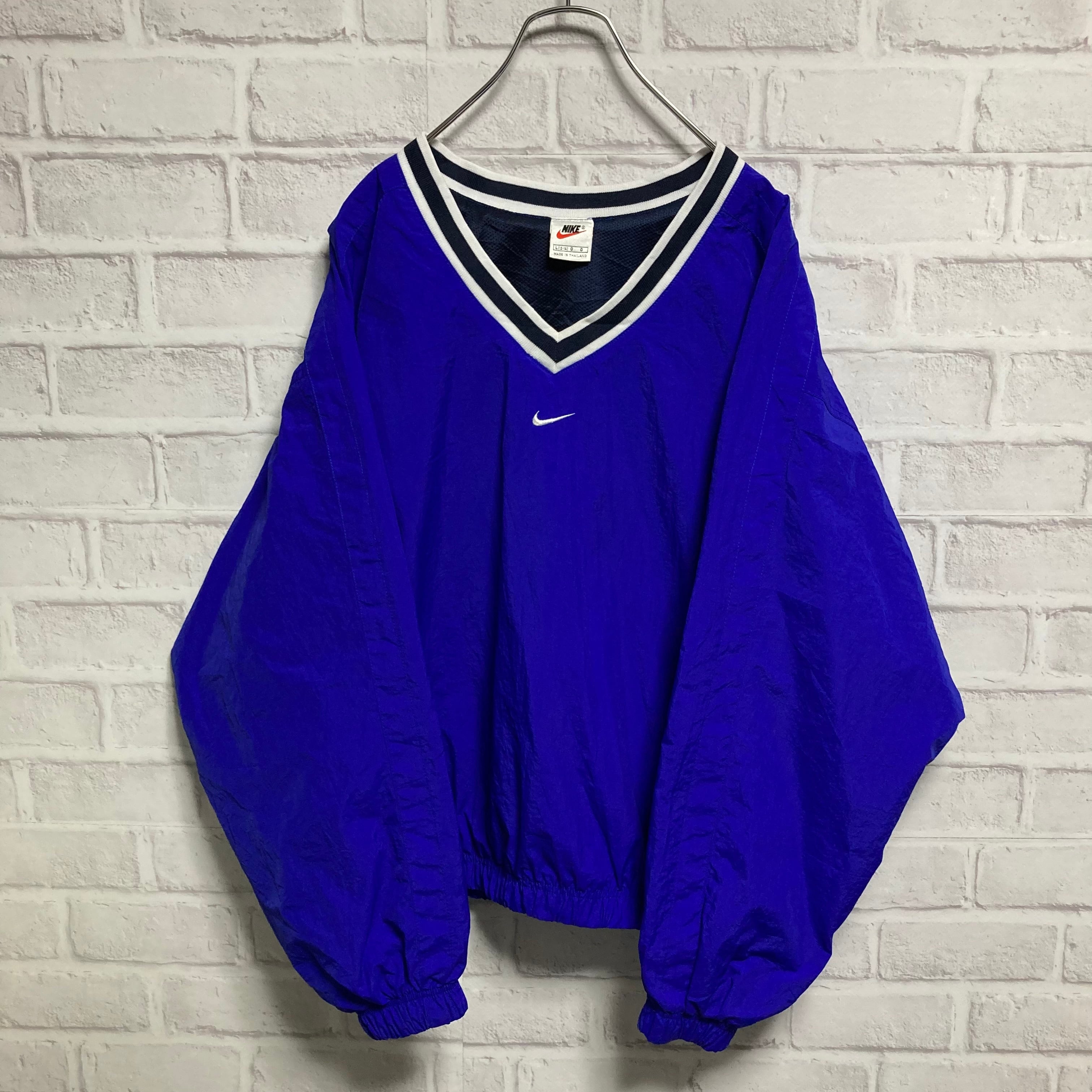 NIKE】90s Nylon Pullover L相当 USA規格 ナイキ ナイロンジャケット