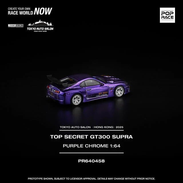 TOKYO AUTO SALON HONG KONG 2025限定】POP RACE Top Secret GT300