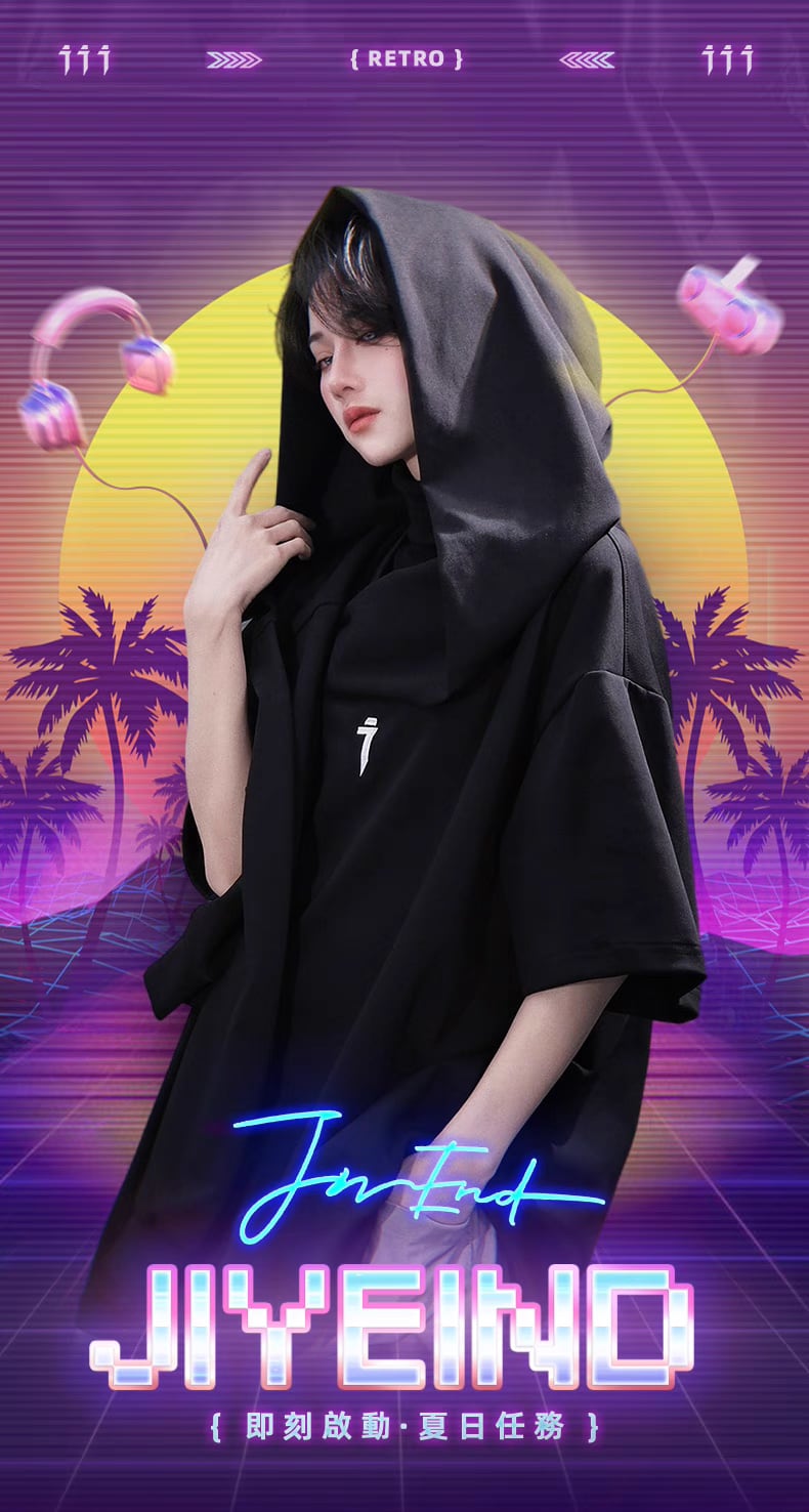 JIYEIND 25SS フェイクツーピース 半袖パーカー | テックウェア専門店