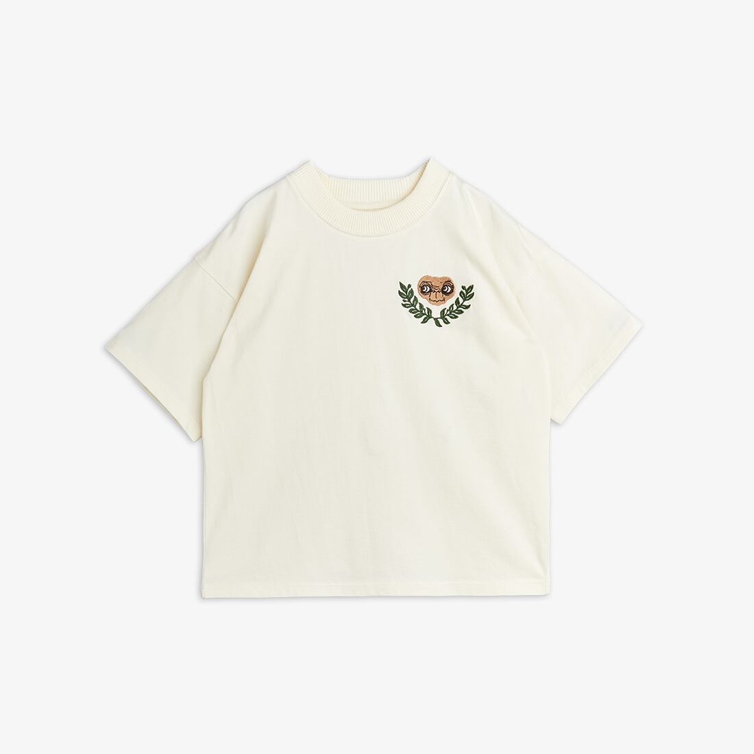 26SS pre】minirodini( ミニロディーニ )E.T. emb ss tee offwhite(80