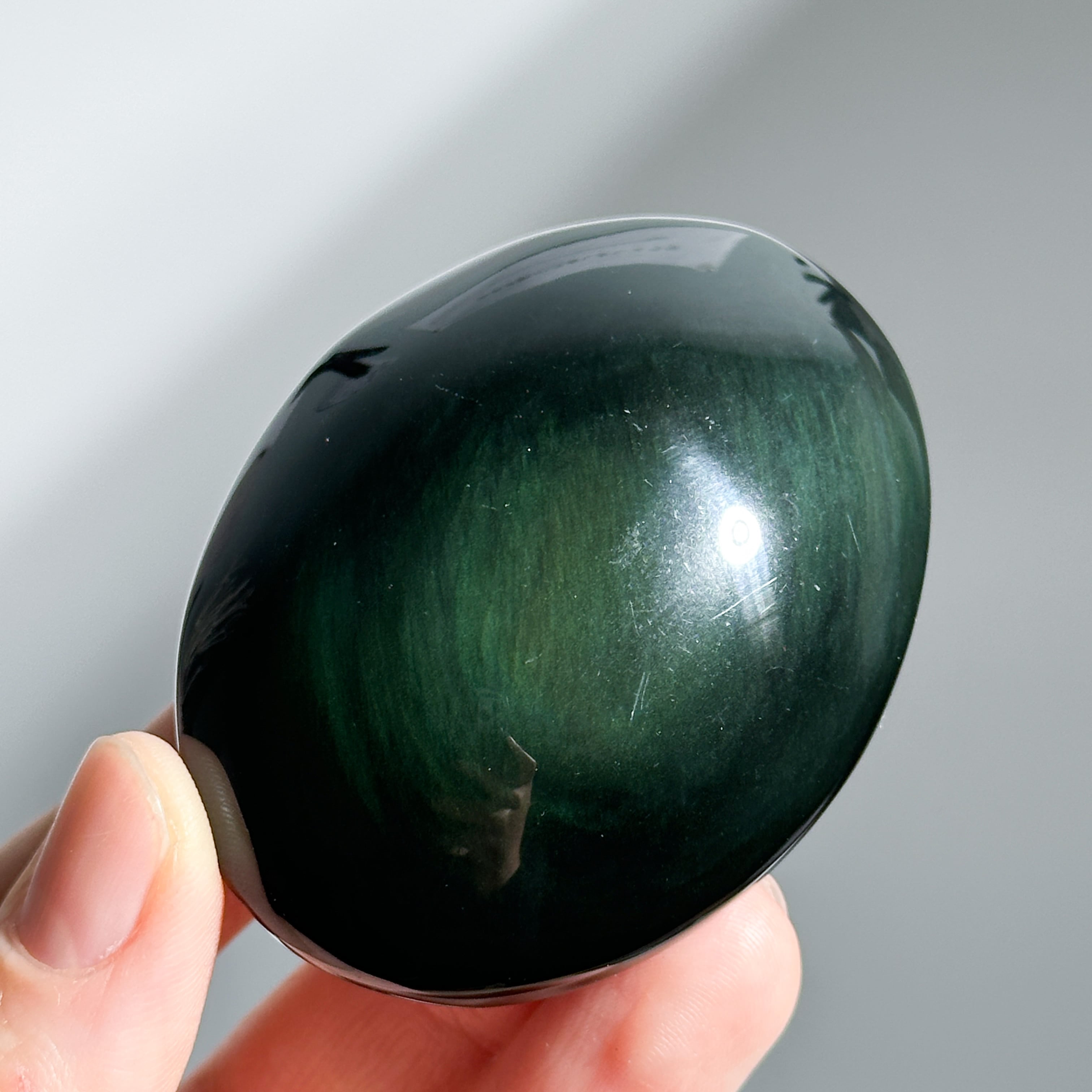 レインボーオブシディアン パーム61◇ Rainbow Obsidian ◇天然石