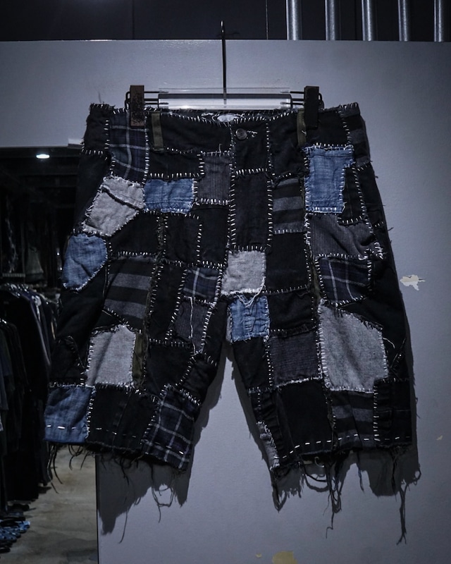 【add (C) vintage】“Remake”“OLD OAKLEY” Multiple Fabric Shorts