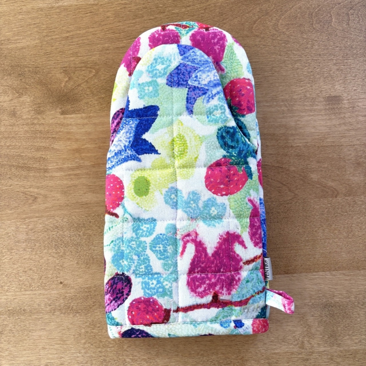【PENTIK】 Kesä Oven Mitten （ケサ オーブン ミトン）マルチカラー 16×31cm
