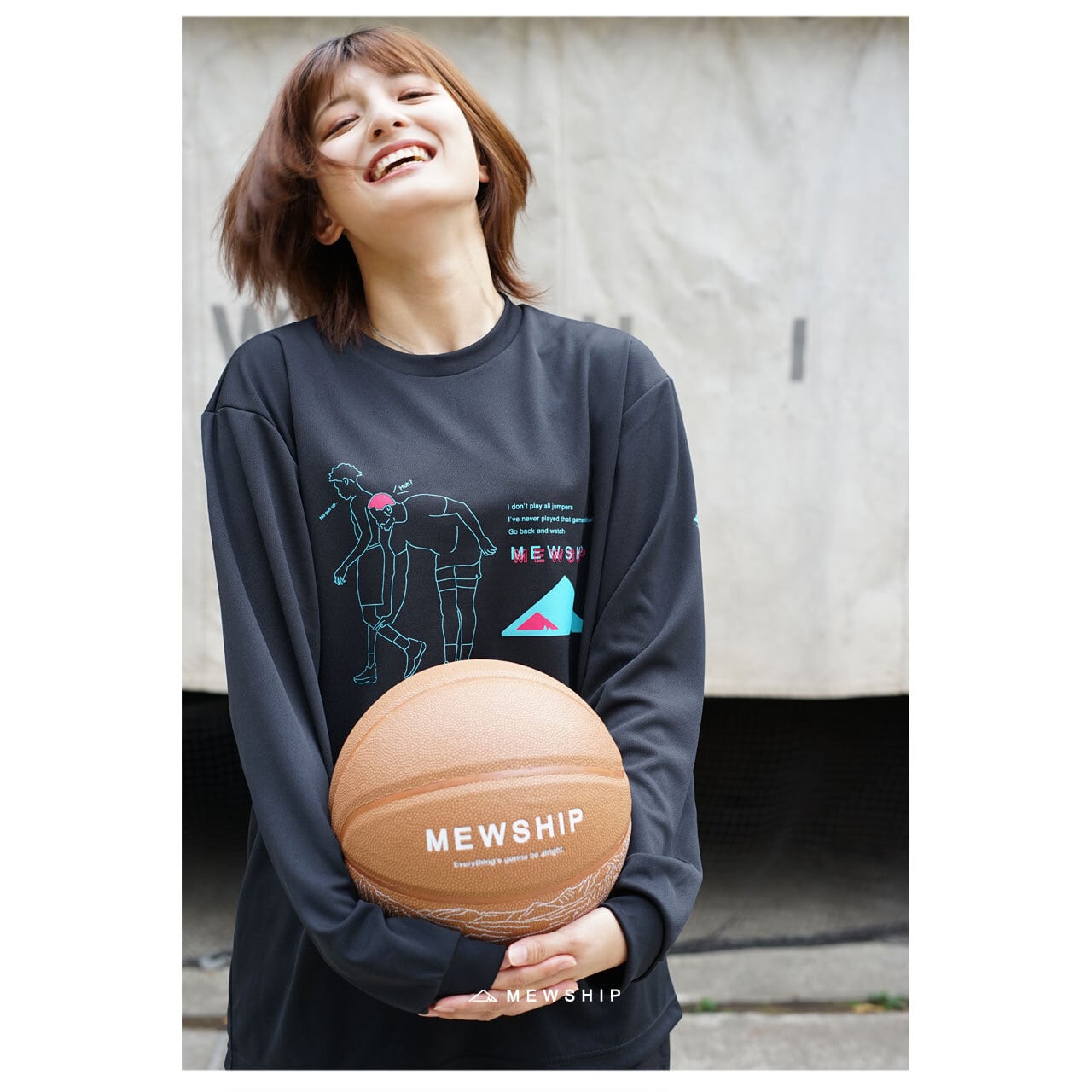 "Father-D" L/S PL <Black×L.Blue×D.Pink> - 画像3