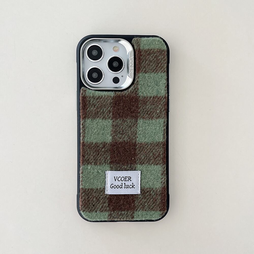 イギリス風 iphoneケース チェック柄 iphone15 15pro 15promaxケース
