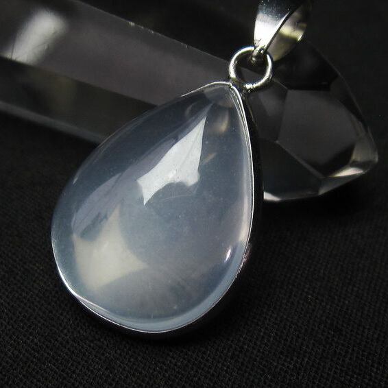 ミルキークォーツ ペンダント [M便 1/20] 112-3662