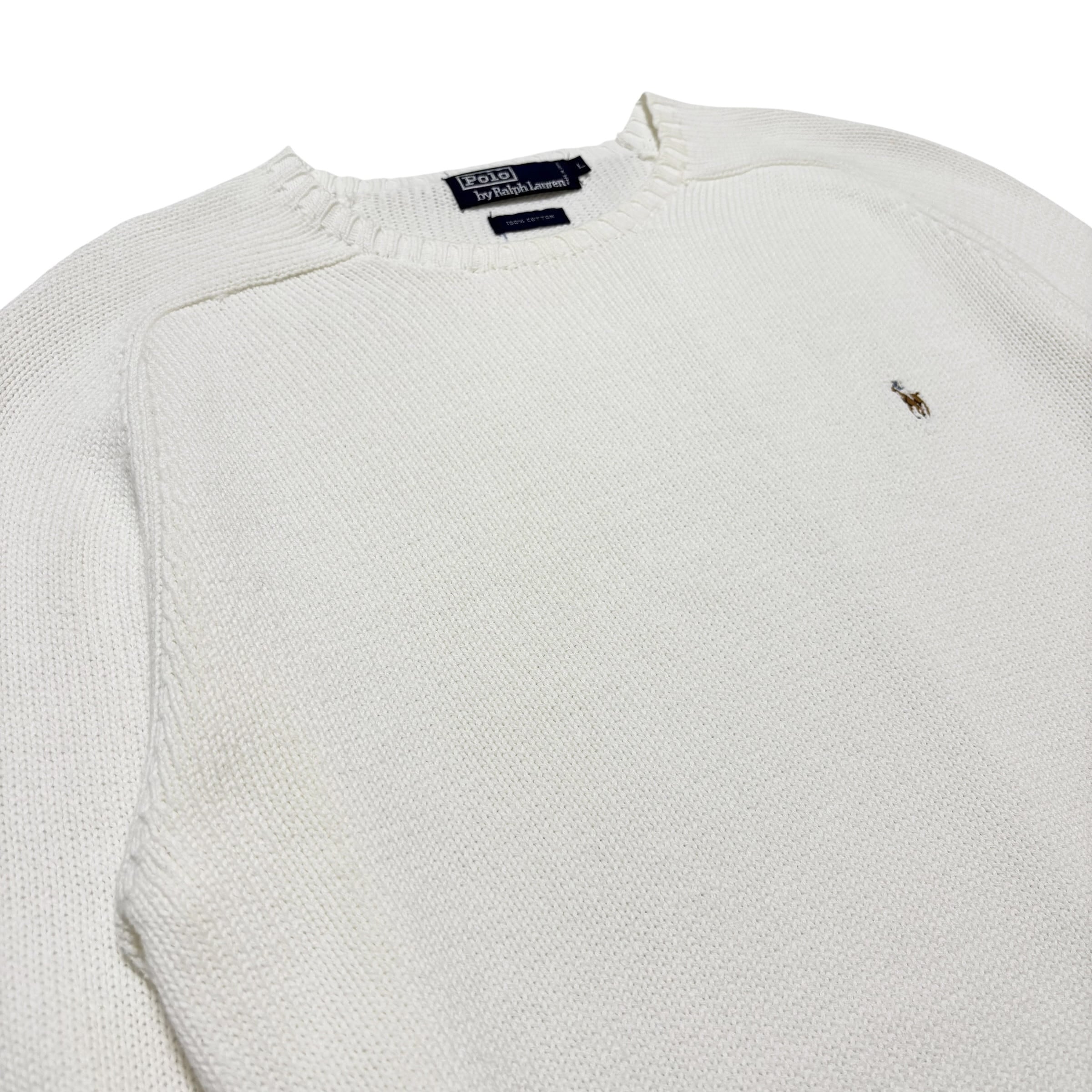 古着 ポロバイラルフローレン Polo by Ralph Lauren コットンニット