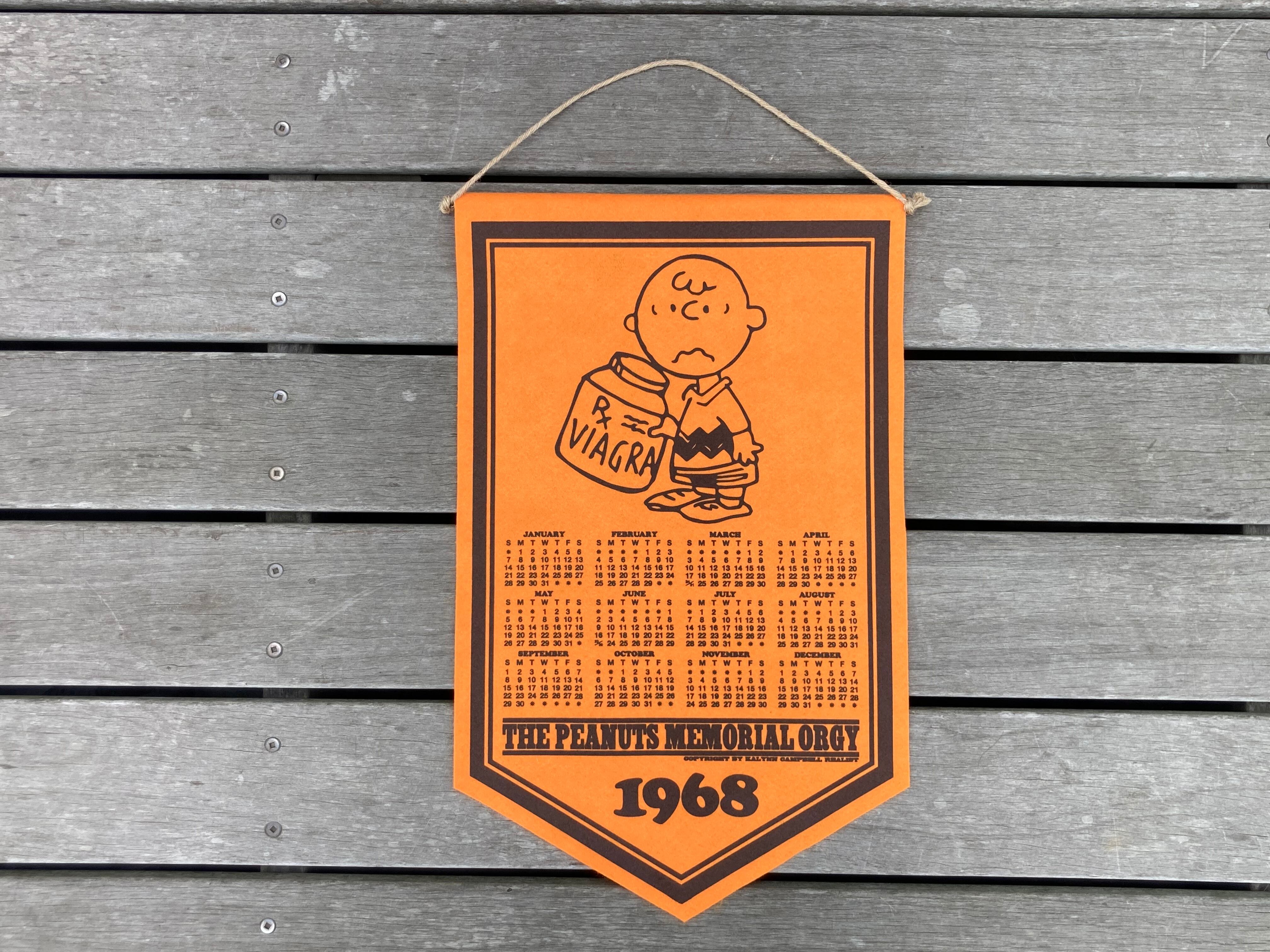 ビンテージPEANUTS LINUS タペストリー ビンテージPEANUTS LINUS タペストリー（売切れのみ】スヌーピー