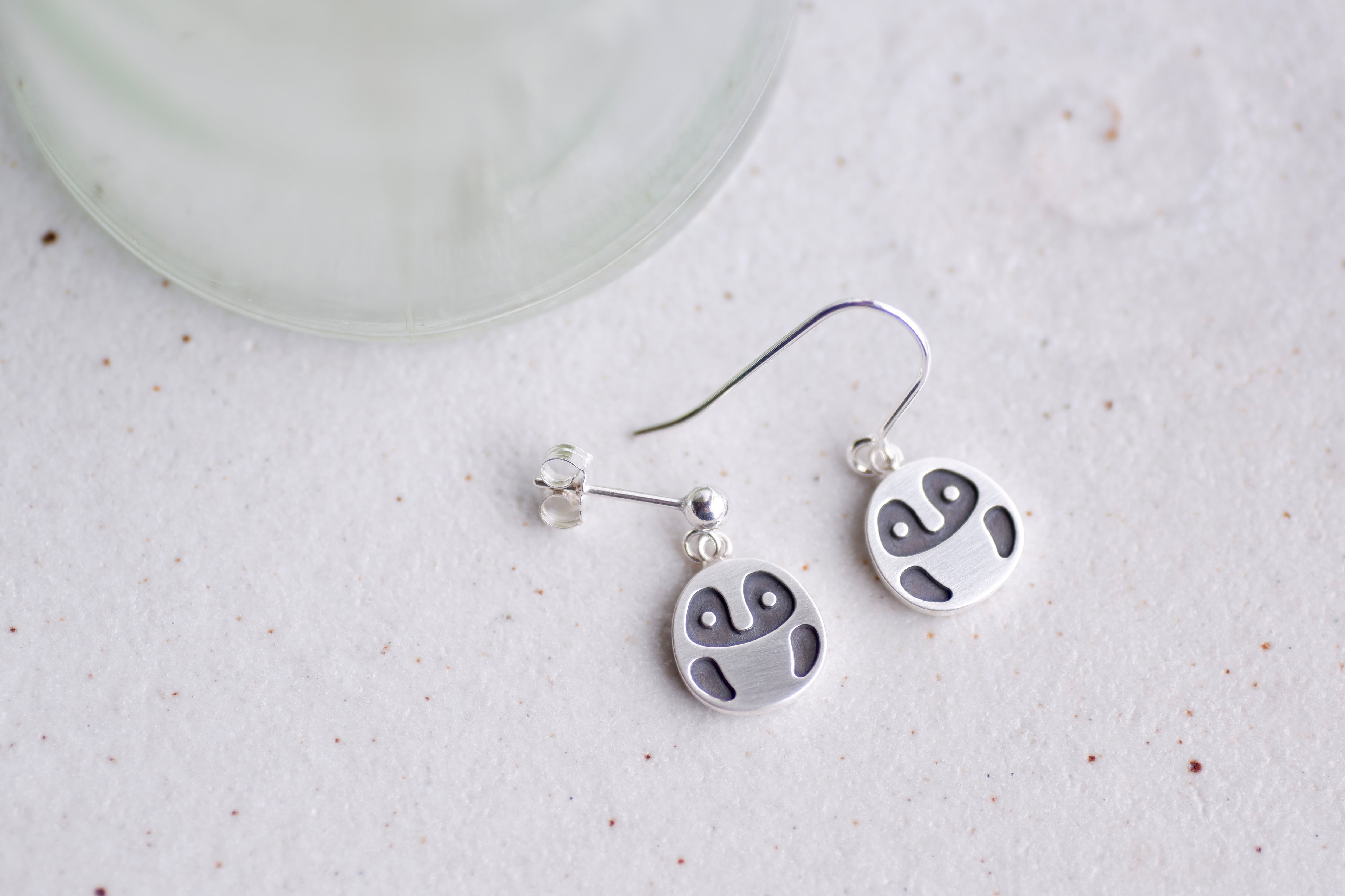 ペンギンピアス　片耳 ORDER】baby emperor penguin pierce SV925 <Hook or Drop> / ペンギン