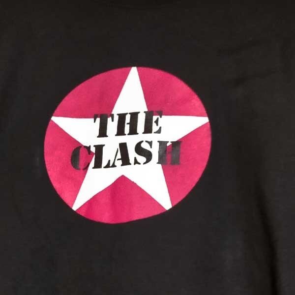 The Clash ザ・クラッシュ 半袖黒色 Tシャツ 選べる6サイズ S,M,L,XL