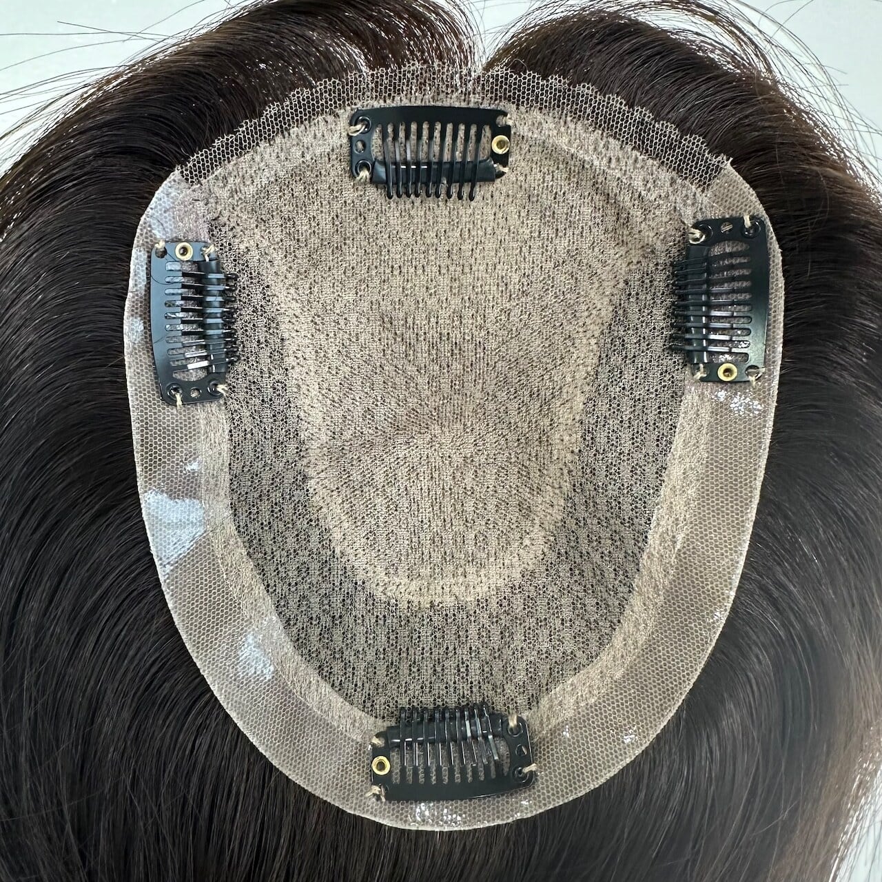 ネオピース 14×16cm 前髪あり/なし レミー人毛100% | 百合子ウィッグ