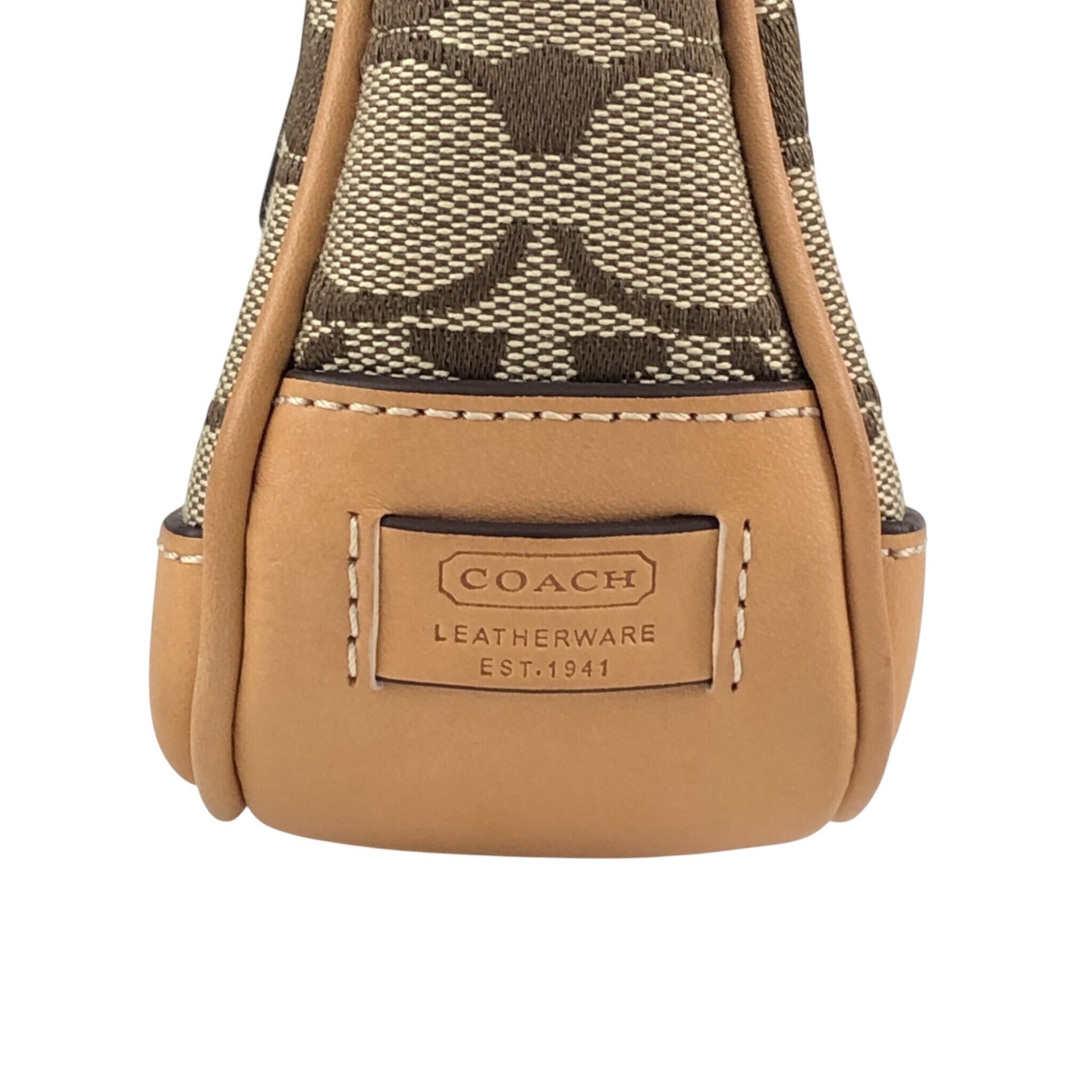 正規取扱店 大阪 COACH コーチ シグネチャー アクセサリーポーチ 