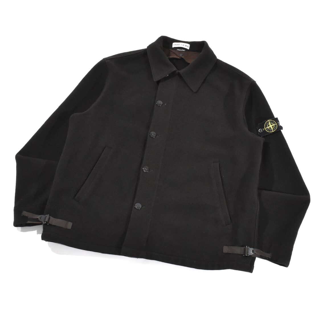 2000AW STONE ISLAND SHORT HUNTING WOOL COAT L | Pay ID