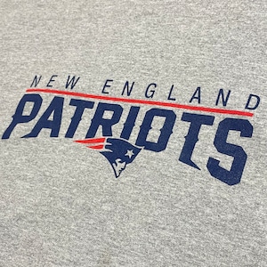 【GILDAN】NFL ニューイングランド・ペイトリオッツ New England Patriots アメフト プリント ロゴ スウェット パーカー フーディー hoodie プルオーバー XL ビッグシルエット 切替 us古着