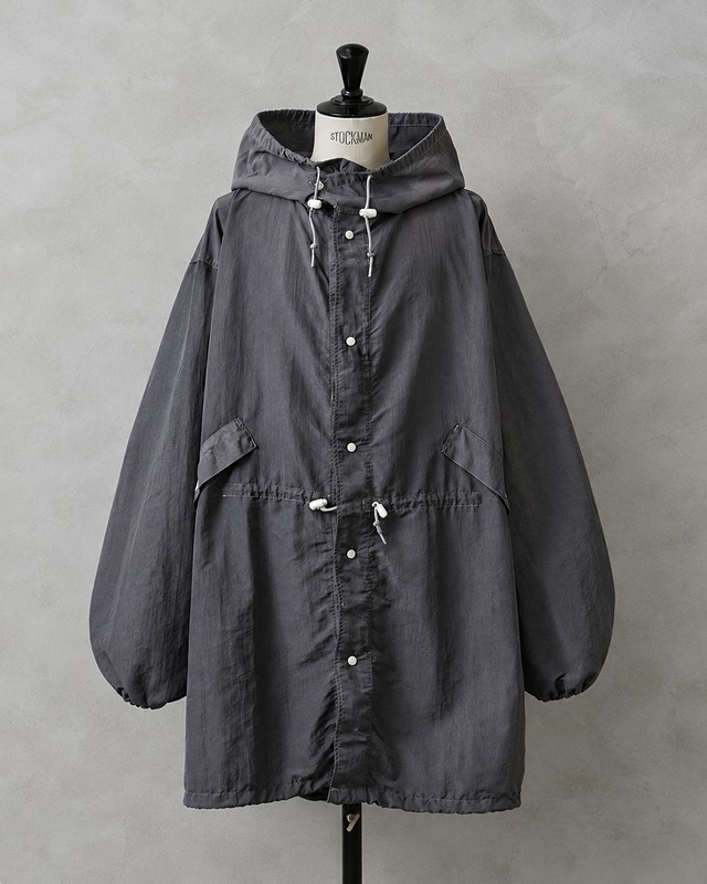 VINTAGE U.S. ARMY スノーカモ モッズコート “GRAY OVERDYE” / 実物USED