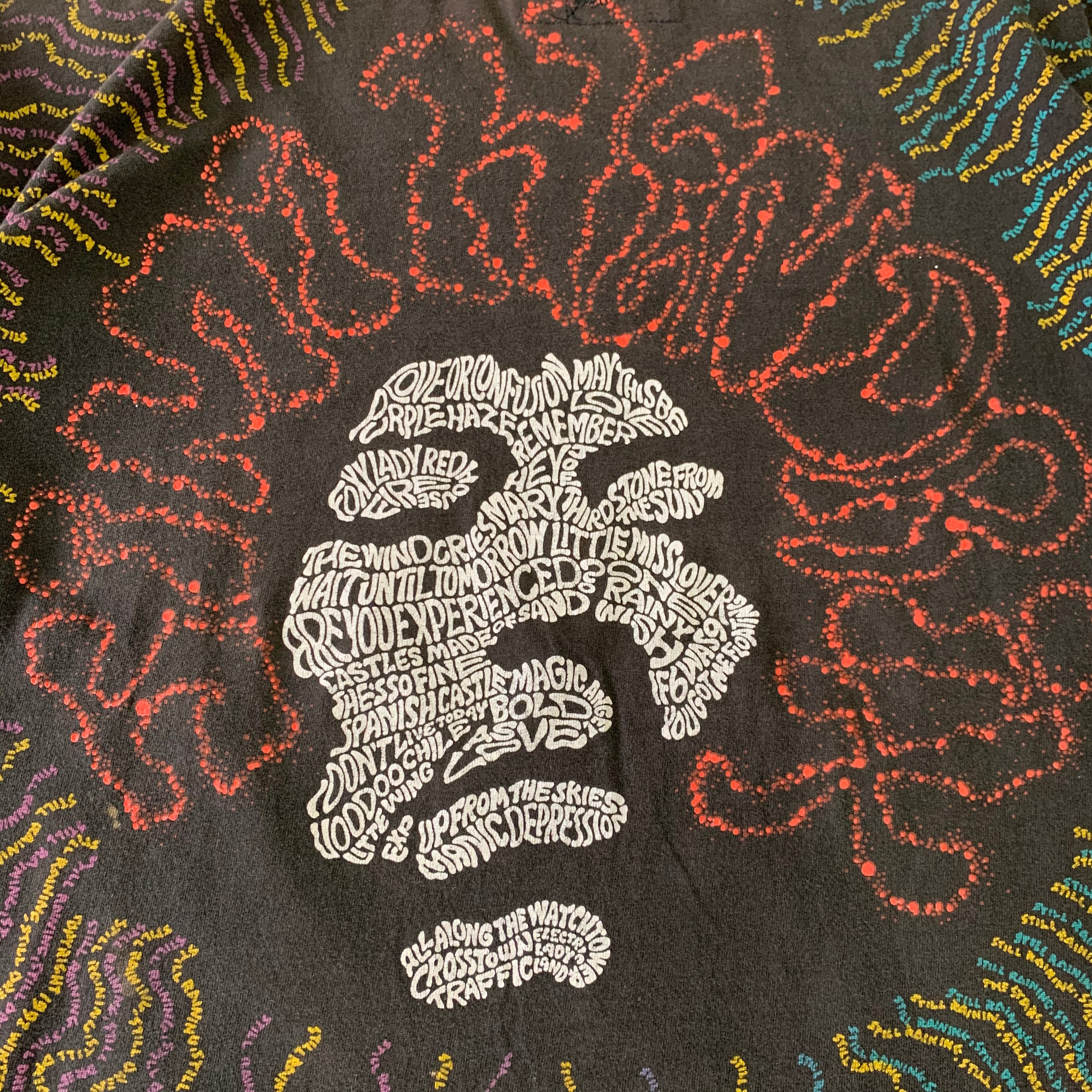 90s JIMI HENDRIX T-shirt | What