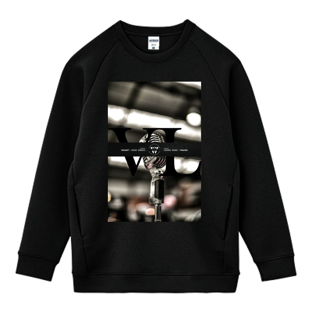 LIFEMAX 10oz ドライストレッチクルーネックトレーナー